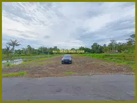 View Sawah dan Gunung Merapi, Kavling Villa di Jl Kaliurang Jogja