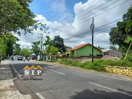 Dijual Tanah Strategis jalan Teratai depan SMAN 1 Glagah Banyuwangi