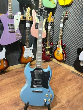 Ready Stock! Brand New  FENA GUITARS SG SERIES ICE BLUE