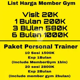 Promo Member RIT Fitness