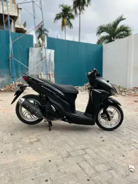 DIJUAL VARIO 150 2019 KEYLES HITAM DOFF