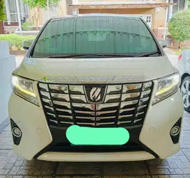 Alphard 2.5G AT 2015 Putih