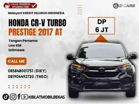 [DP:6JT] CRV TURBO PRESTIGE 2017 LOW KM ORIGINAL