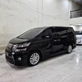 (TDP 27JT) VELLFIRE 2.4 ZG A/T 2012 / 2013 hitam toyota alphard
