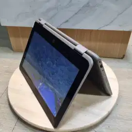 Laptop PELAJAR 2in1 lipat& sentuh dual cam CORE M3 GARANSI