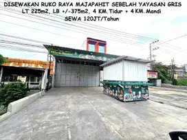 RUKO Raya Majapahit sebelah Yayasan Griss Pedurungan siap pakai