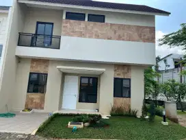 Rumah baru BSD Vanya park azura house hoek jual murah