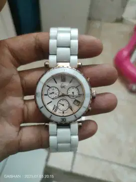 Jam tangan wanita keramik GC gues collection