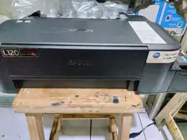 Printer Epson L120 seken siap pakai tanpa tray kertas