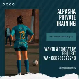 personal trainner untuk sepakbola dan futsal