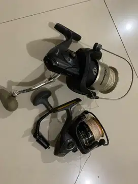 Reel Shakespeare Alpha 70 dan reel ryobi