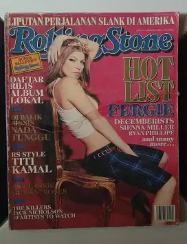 MAJALAH ROLLING STONE EDISI KE 19 BULAN NOVEMBER 2006 COVER FERGIE