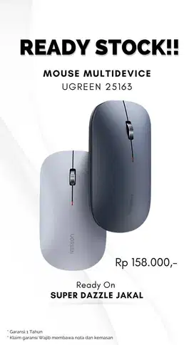 Mouse Ugreen Bluetooth Wireless