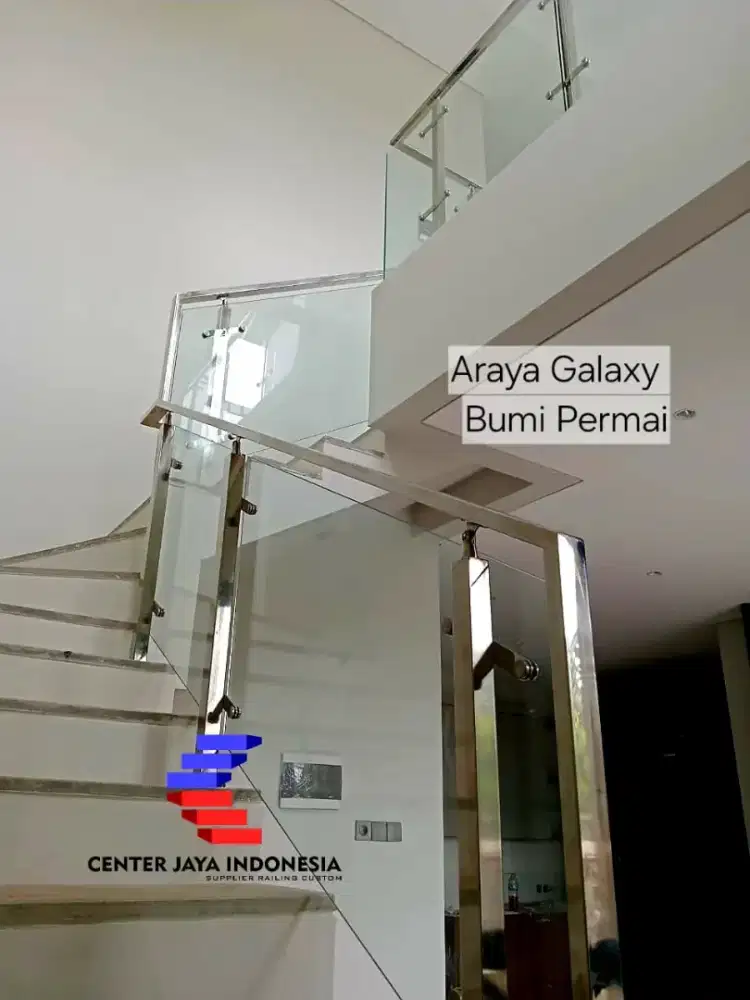 Railing Balkon Tangga Stainless