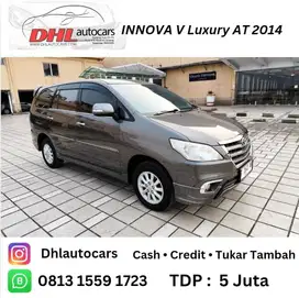 (dp.5jt) Toyota Innova V lux at 2014