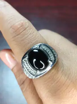 Cincin Pasir Intan Hitam