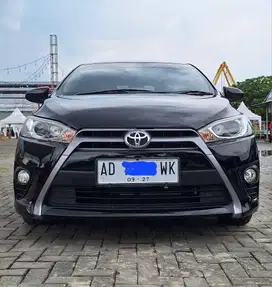 YARIS 2017 HITAM MATIK DUAL VVTI ASLI AD KM 70RAN SOLO SURAKARTA