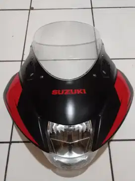 Batok gsx r 150 fullset lampu visor ori copotan