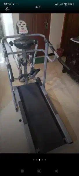 Treadmil manual 5 kombinasi