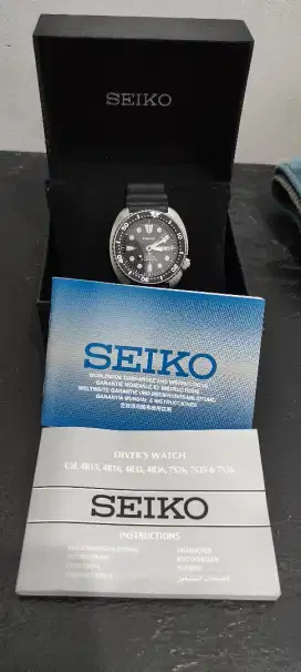 Jam SEIKO Turtle SRPE93K1 like new 100% ORIGINAL