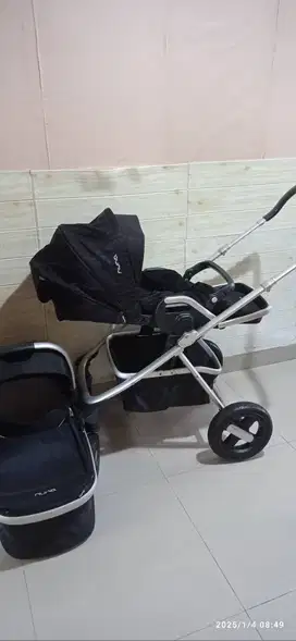 STROLLER NUNA IVVI CAVIAR  LIKE NEW+ BASINETNYA NEGO