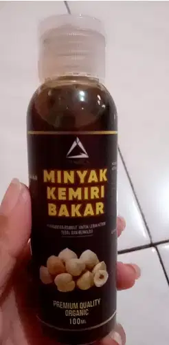 Minyak Kemiri Bakar 100% Asli