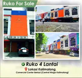 Dijual Ruko 4 lantai, lokasi Kalimalang Commercial Centre Bekasi