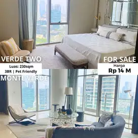 dijual apartemen mewah Verde Two Residence Jakarta selatan