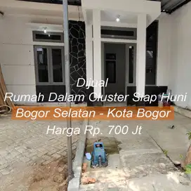 Dijual Rumah SHM Pas Untuk Keluarga baru di Kota Bogor, Masuk Mobil.