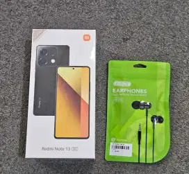 XIAOMI REDMI NOTE 13 5G, BELI CASH DAPAT FREE EARPHONE