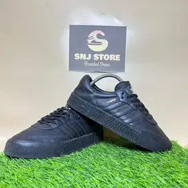 Adidas SAMBA ROSE Black Leather Kulit Sz 40,5 Original Second