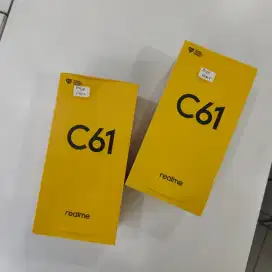 REALME C61 RAM 8/128 GB BISA DI ANTAR FREE ONGKIR