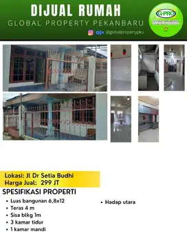 Rumah Murah Daerah Dr Setia Budhi  Full Keramik