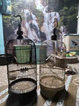 Kurungan Lovebird untuk macam macam burung murah 2 buah