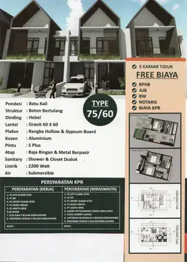 Jual Rumah Bandung Timur cukup 10 juta saja