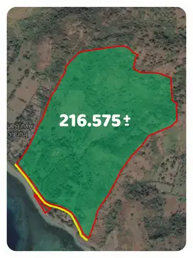 Tanah Murah Lokasi Strategis di Daerah Wisata Sekotong, Lombok Barat.