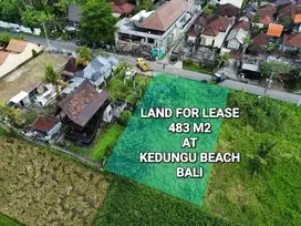 disewakan tanah 483m2 pantai kedungu tabanan