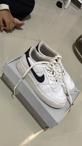 Nike Air Force 1 White Black GS CT3839-100