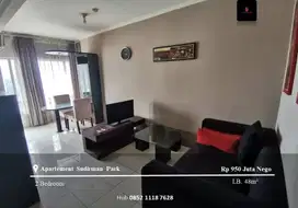 Dijual Apartement Sudirman Park Middle Floor 2BR Furnished South View