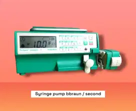 Syrgpump Merk B-Braun model lama