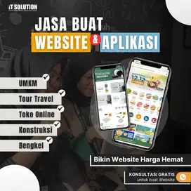 Website profesional fitur lengkap