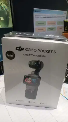 READY STOK DJI POCKET 3 CREATOR COMBO