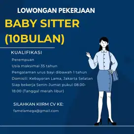 Baby Sitter/ Pengasih Bayi