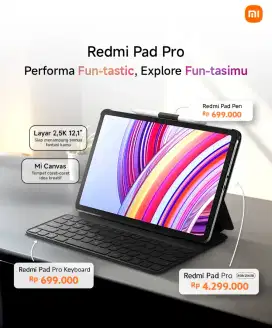 Redmi Pad Pro 8+8/256 Layar 12,1 Garansi resmi