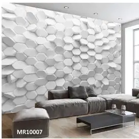 Wallpaper Dinding 3D Custom Desain Korden Gorden Vitrase