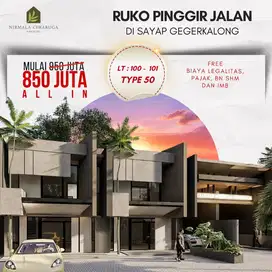 Jual Ruko Strategis Pinggir Jl Cigugur Girang