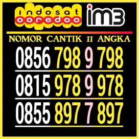 NOMOR CANTIK INDOSAT IM3 11 digit