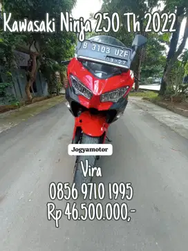 Kawasaki Ninja 250 Th 2022 Cash or kredit harga bersahabat