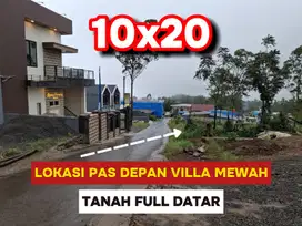 Jual Tanah Di Malino Pinggir Jalan Aspal Depan Villa Mewah