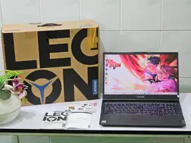 Lenovo Legion 5 intel Core i7 Gen 10 Ram 16 GB SSD 1 TB dan 256 GB Nvi